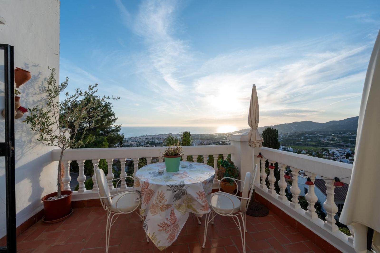 Precioso Apartamento Mandarinos Con Vistas Al Mar Nerja Extérieur photo